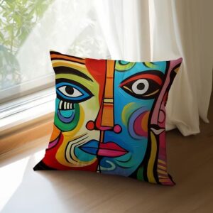 Abstract Art Decorative Pillow Cover