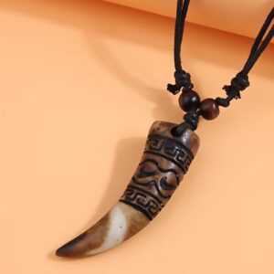 Handwoven Eagle Tribal Pendant Necklace