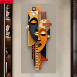 Modern African Canvas Wall Art