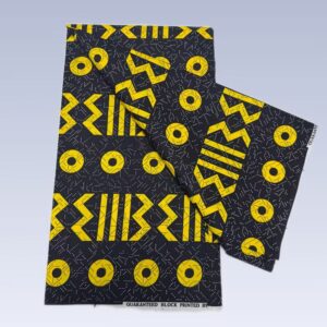 6-Yard African Wax Print Fabric